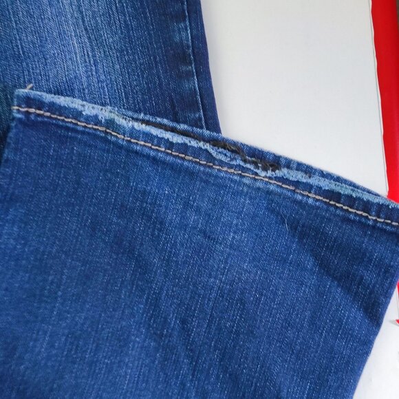 Silver Jeans Suki low-rise flare denim blue women's size W28 / L32 - Picture 10 of 14